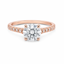 Rose Gold Solitaire Ring