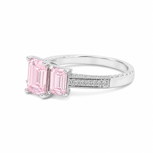 Tri Shape Emerald Cut Ring
