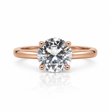 Rose Gold Solitaire Ring