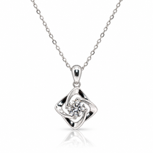 Solitaire Moissanite Chain Pendant