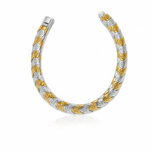 Dual Tone Men's Bracelet