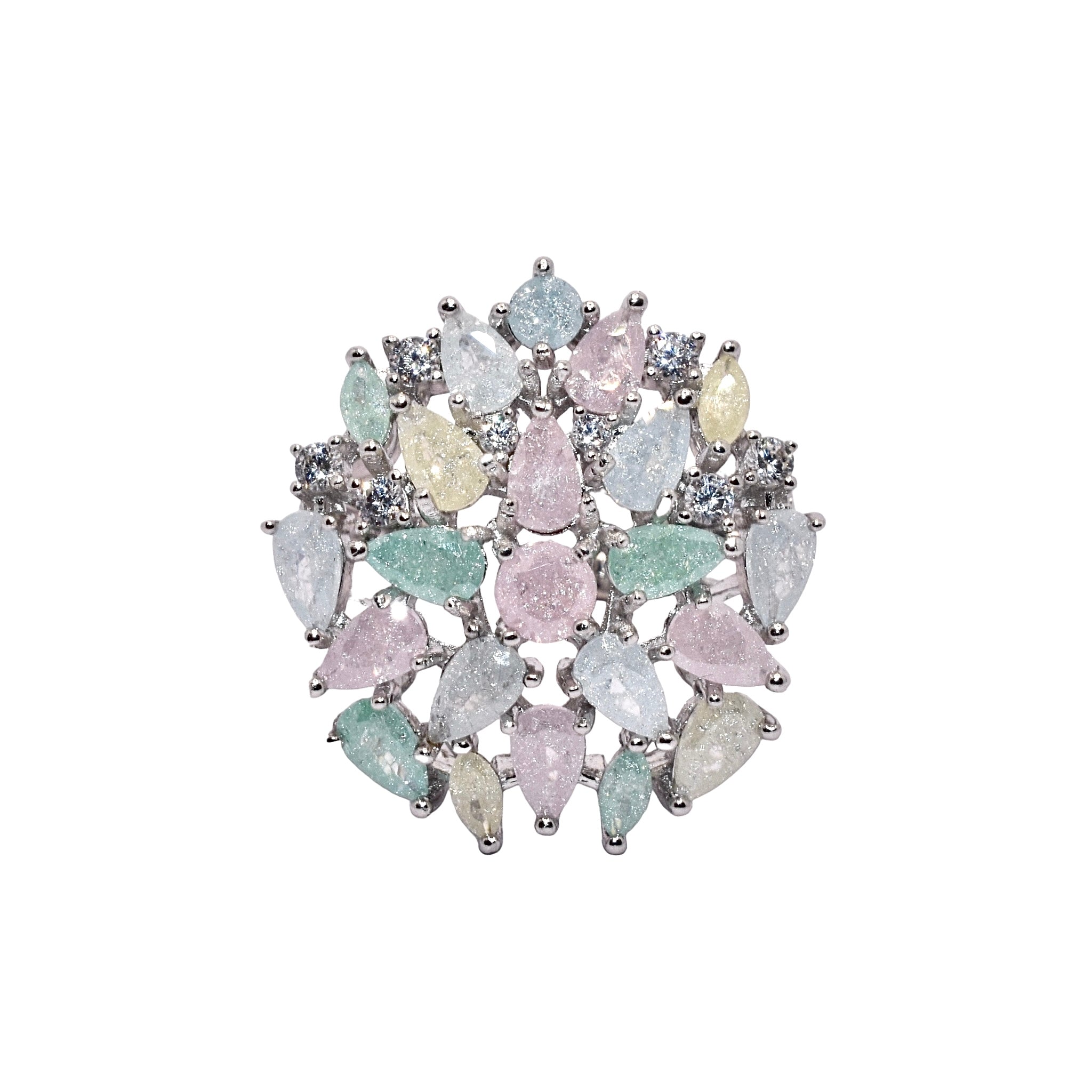 Pastel Coloured Cocktail Ring