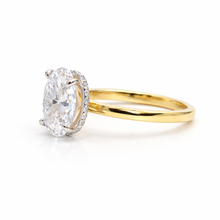 Gold Plated Oval Shape Ring