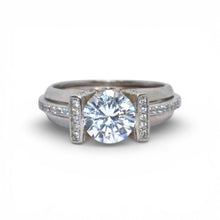 Dual Solitaire Set Ring