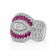 Ruby Coloured Ring
