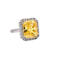 Citrine Orbit Ring