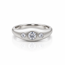 Men's Triple Solitaire Ring