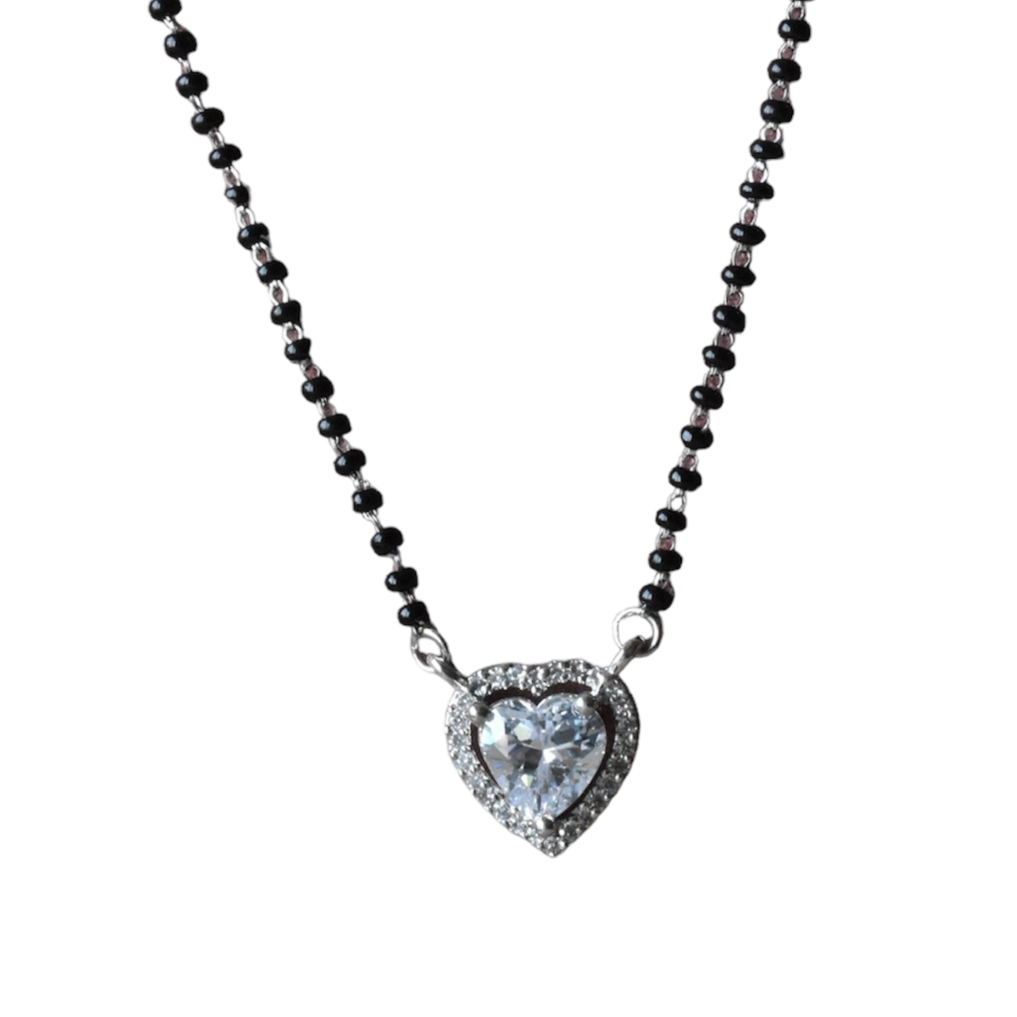 Halo Heart Mangalsutra