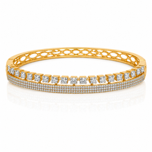 Gold Coloured Solitaire Bracelet