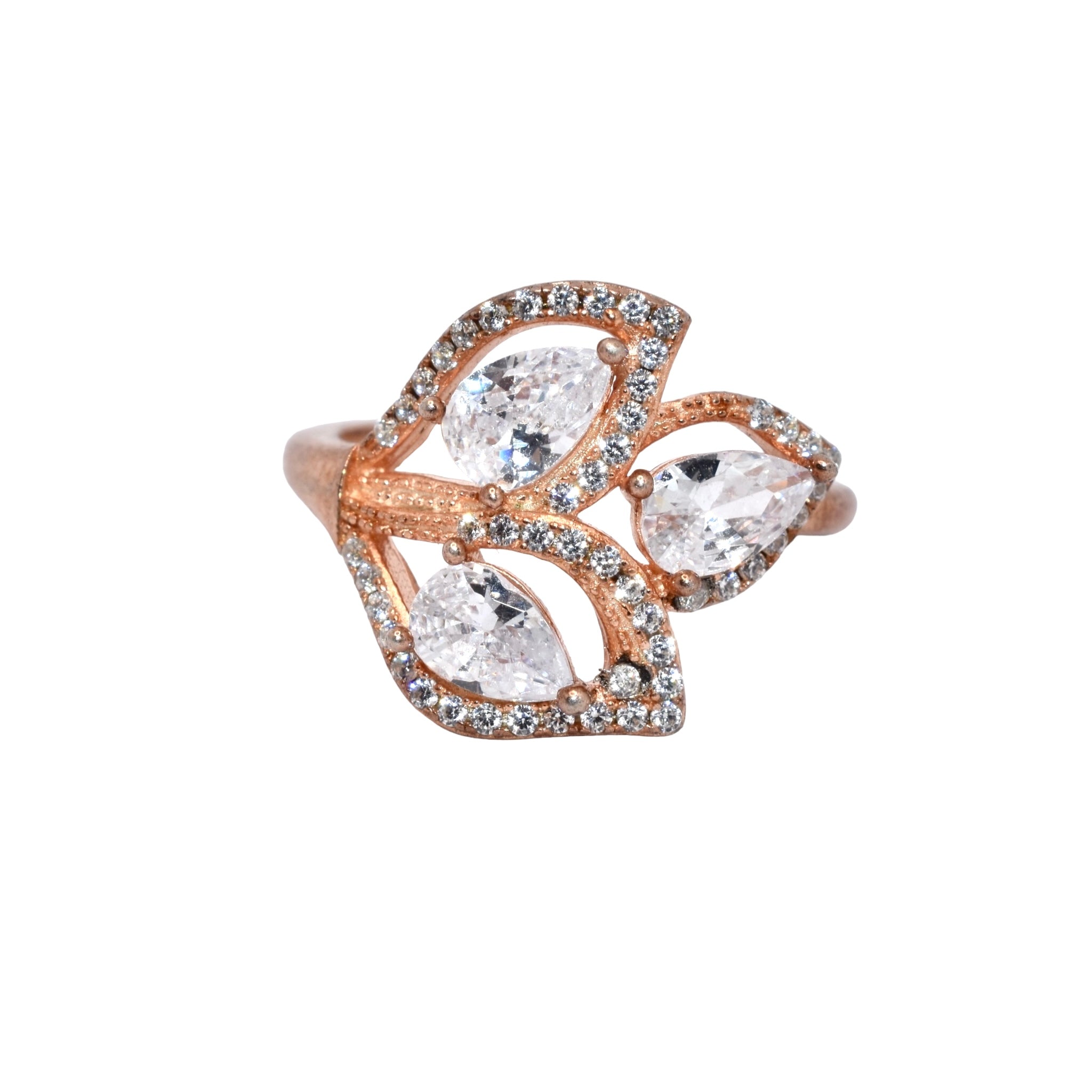 Rose Gold Genelia Ring