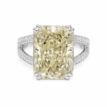 Scarlett  ice Emerald Cut Ring
