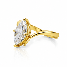 Giulia Gold Marquise Ring