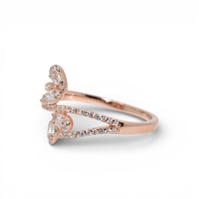 Rose Gold Marquise Baguette Ring