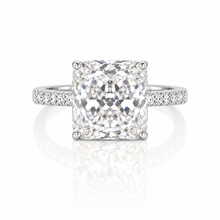 Ice Stone Cushion Cut Ring