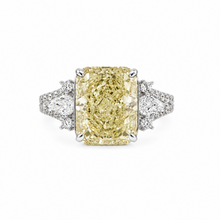 Rachel B Ice Stone Emerald Cut Ring