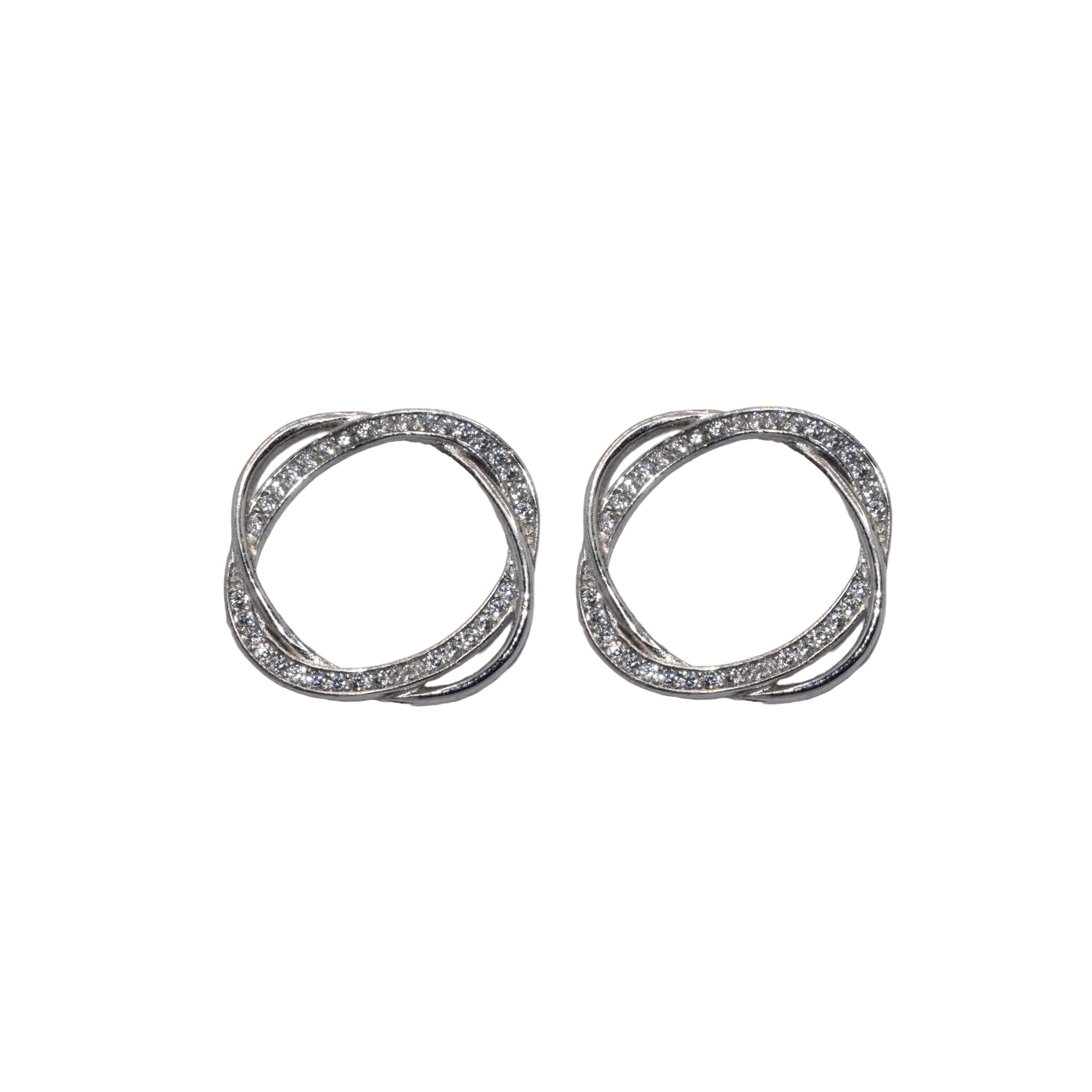 Cocktail oval studs