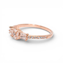 Rose Gold Minimalist Solitaire Ring
