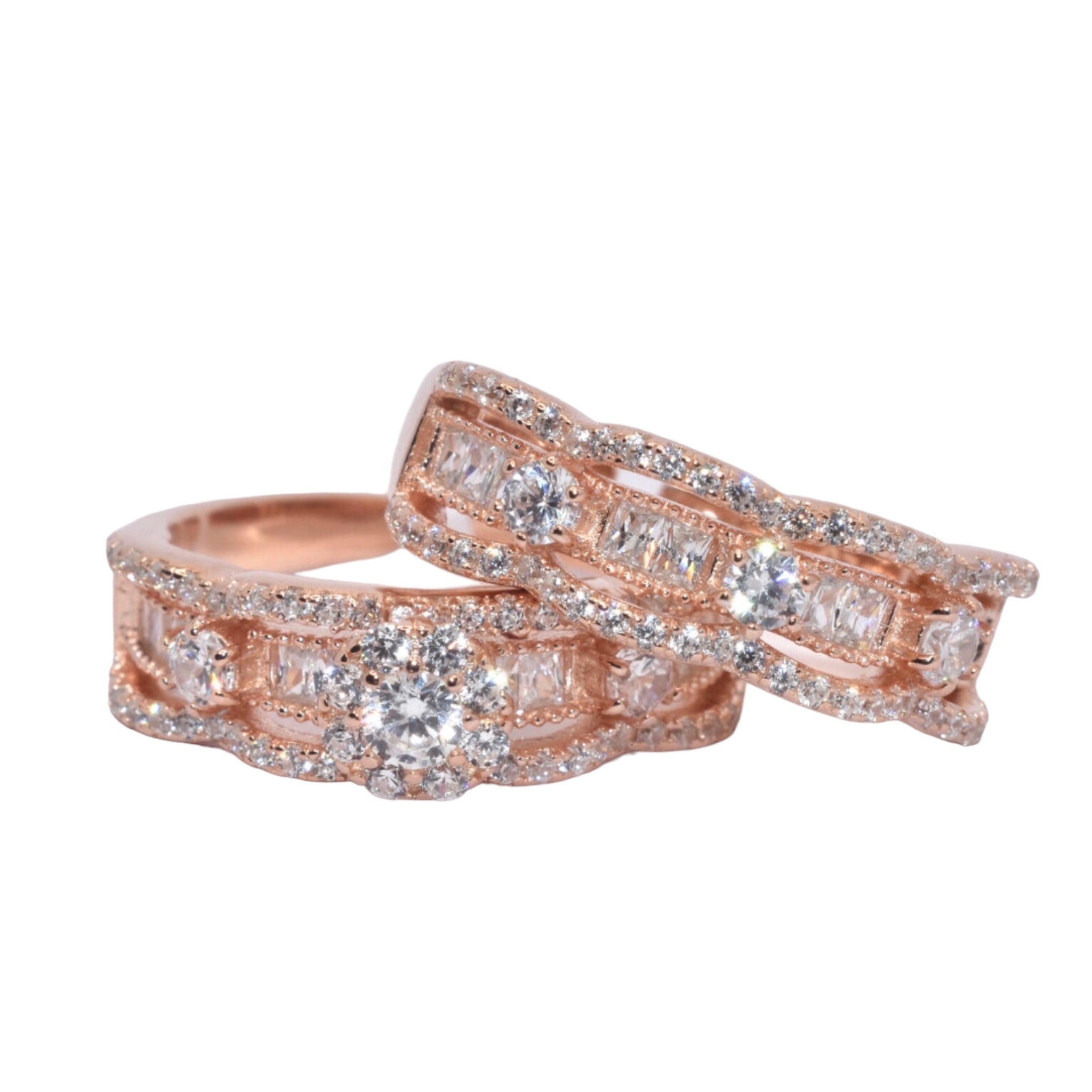 Rose Gold Dual Set Ring