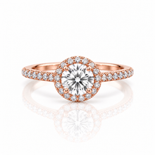 Rose Gold Solitaire Ring