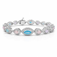 Multi Shape Pastel Coloured Bracelet