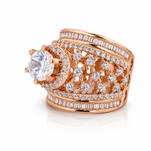 Rose Gold Solitaire Ring