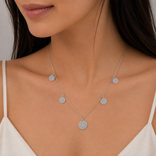 Multi Stone Round Shape Necklace