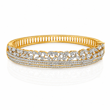 Gold Coloured Multi Shape Bracelet