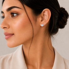 Heart Studs