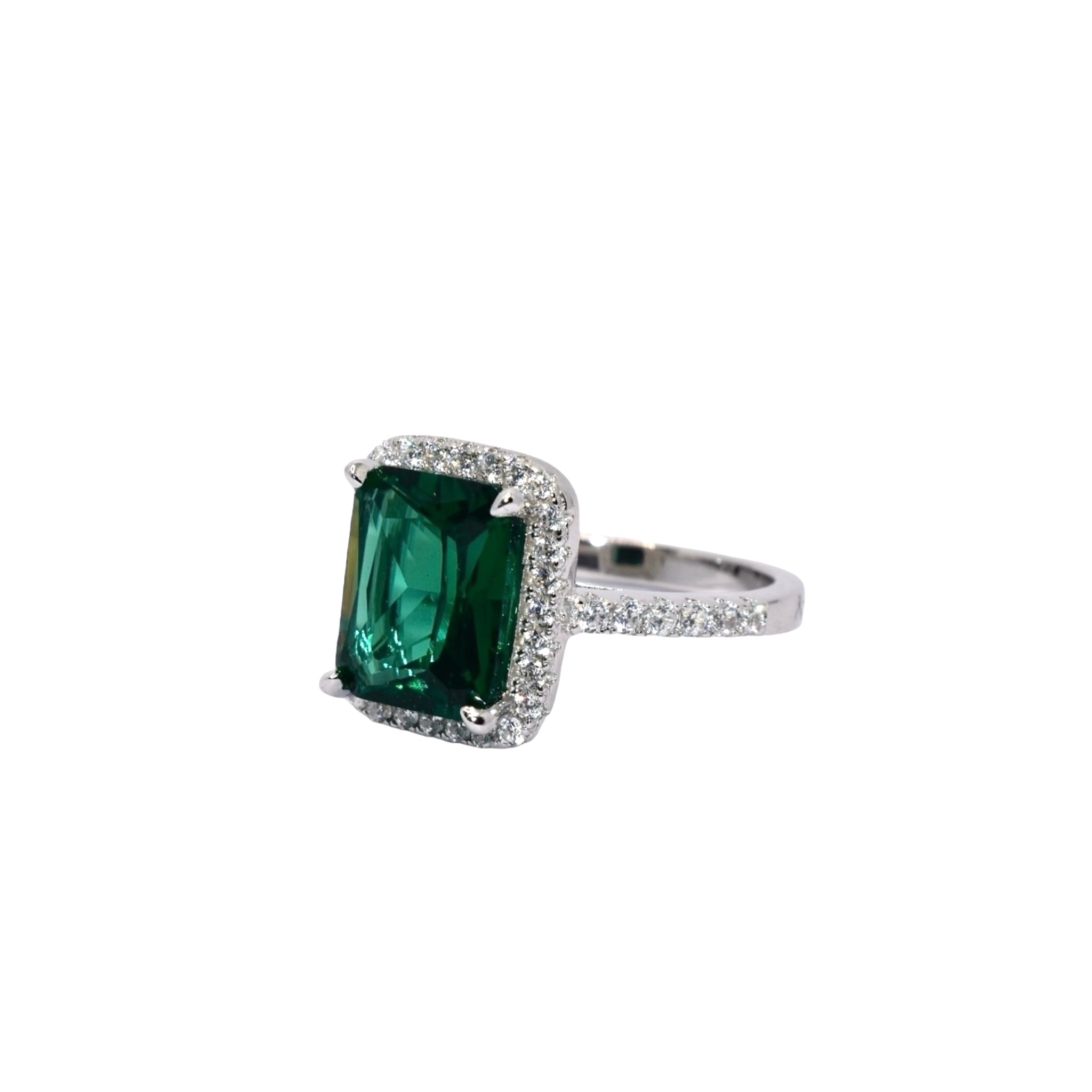 Emerald Coloured Ring