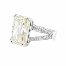 Scarlett  ice Emerald Cut Ring