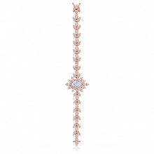 Rose Gold Pear Shape Bracelet