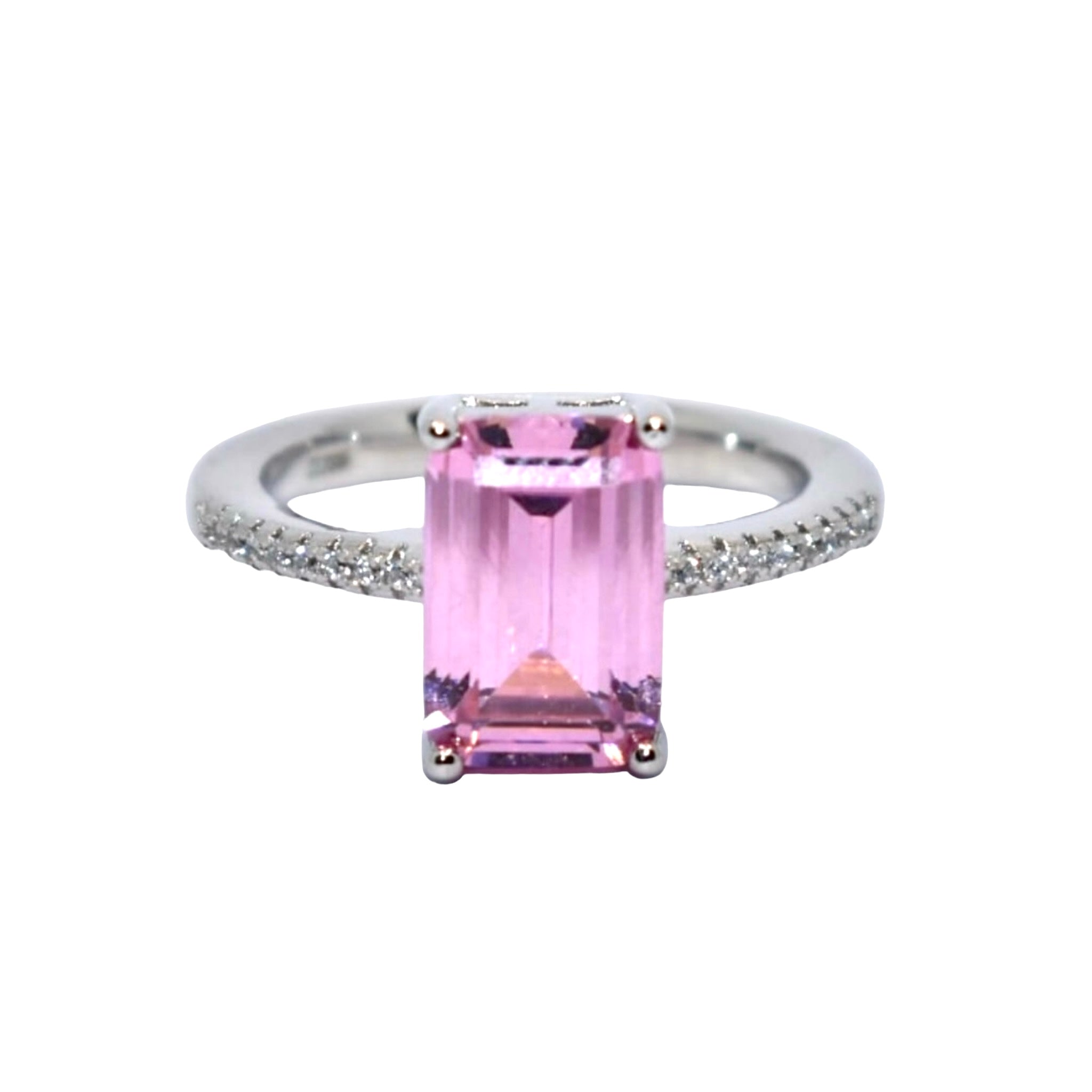 Pink Coloured Ring