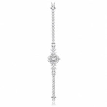 Halo Pear Shape Bracelet