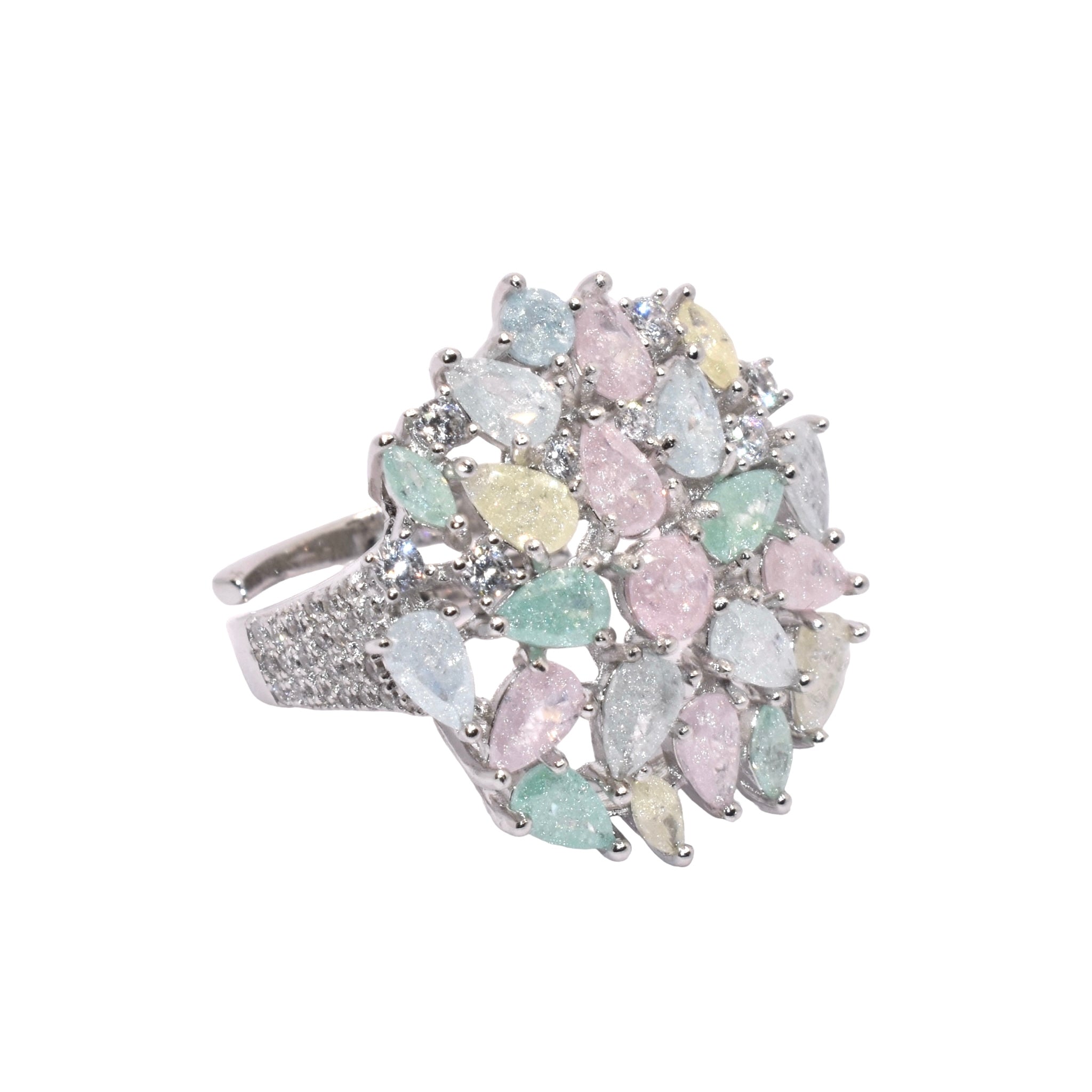 Pastel Coloured Cocktail Ring