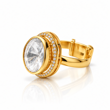 Halo Oval Shape Ring