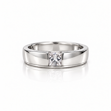 Men's Cushion Cut Ring