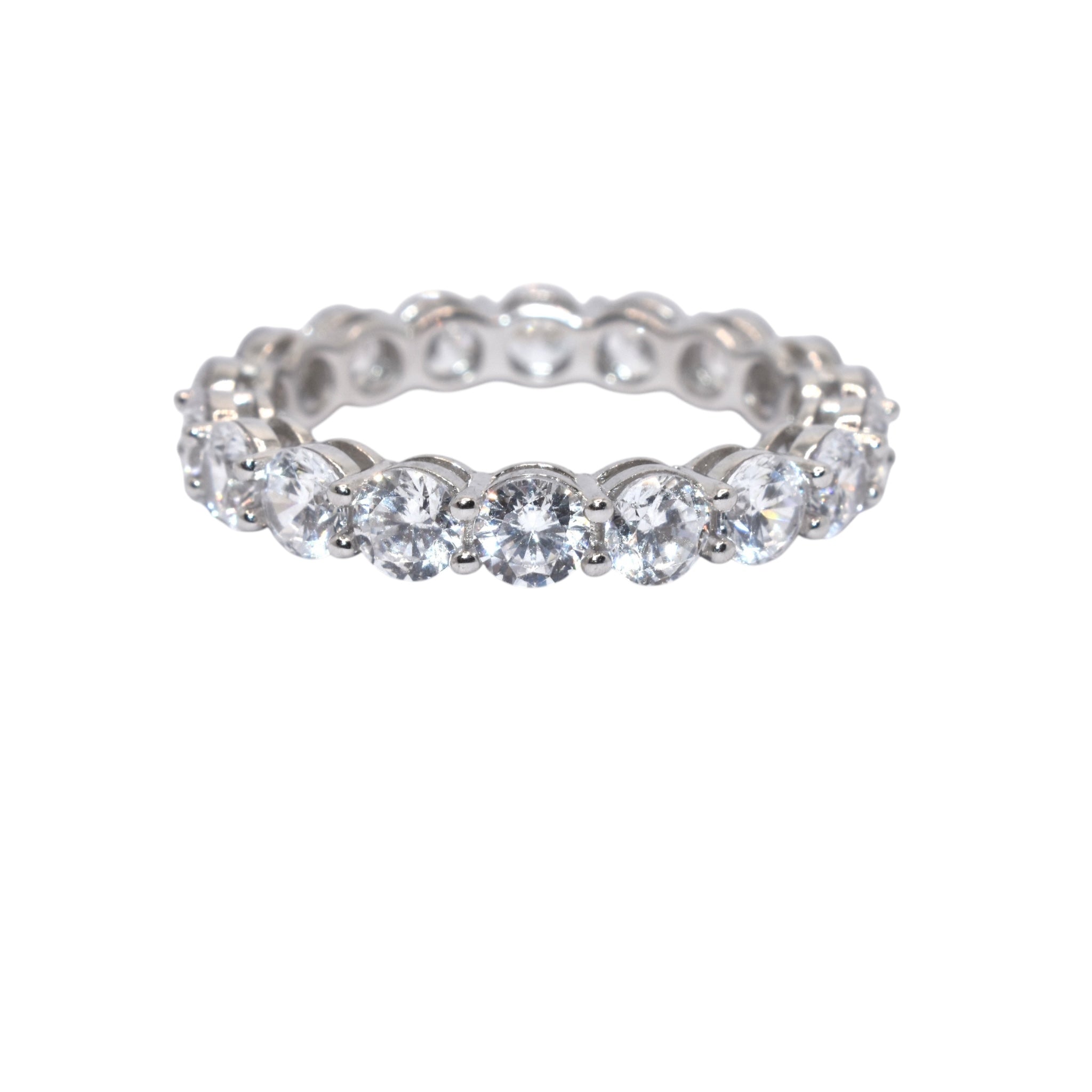 Solitaire Band Ring
