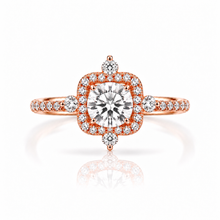 Rose Gold Solitaire Ring