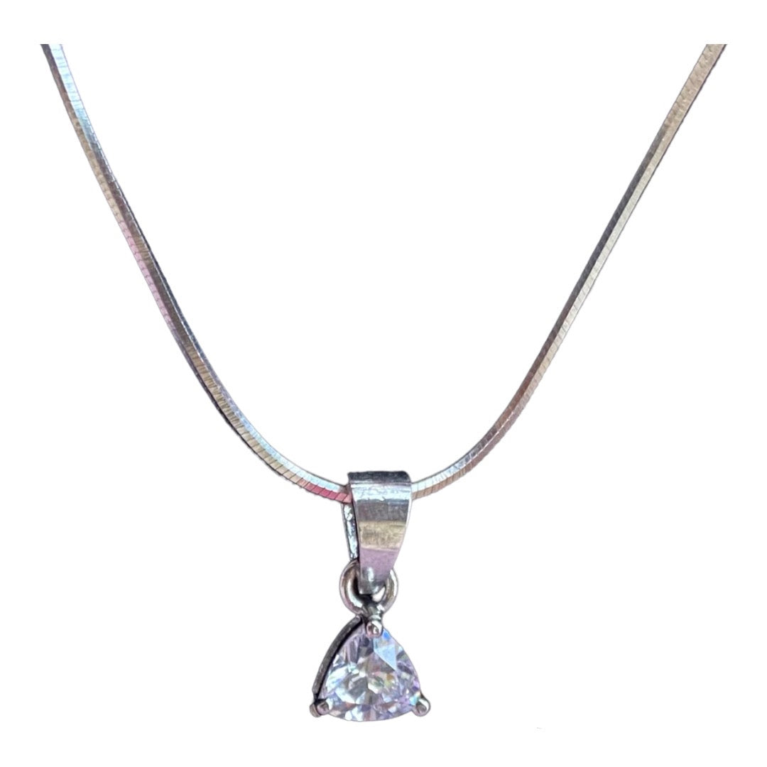 Triangle Shape Chain Pendant