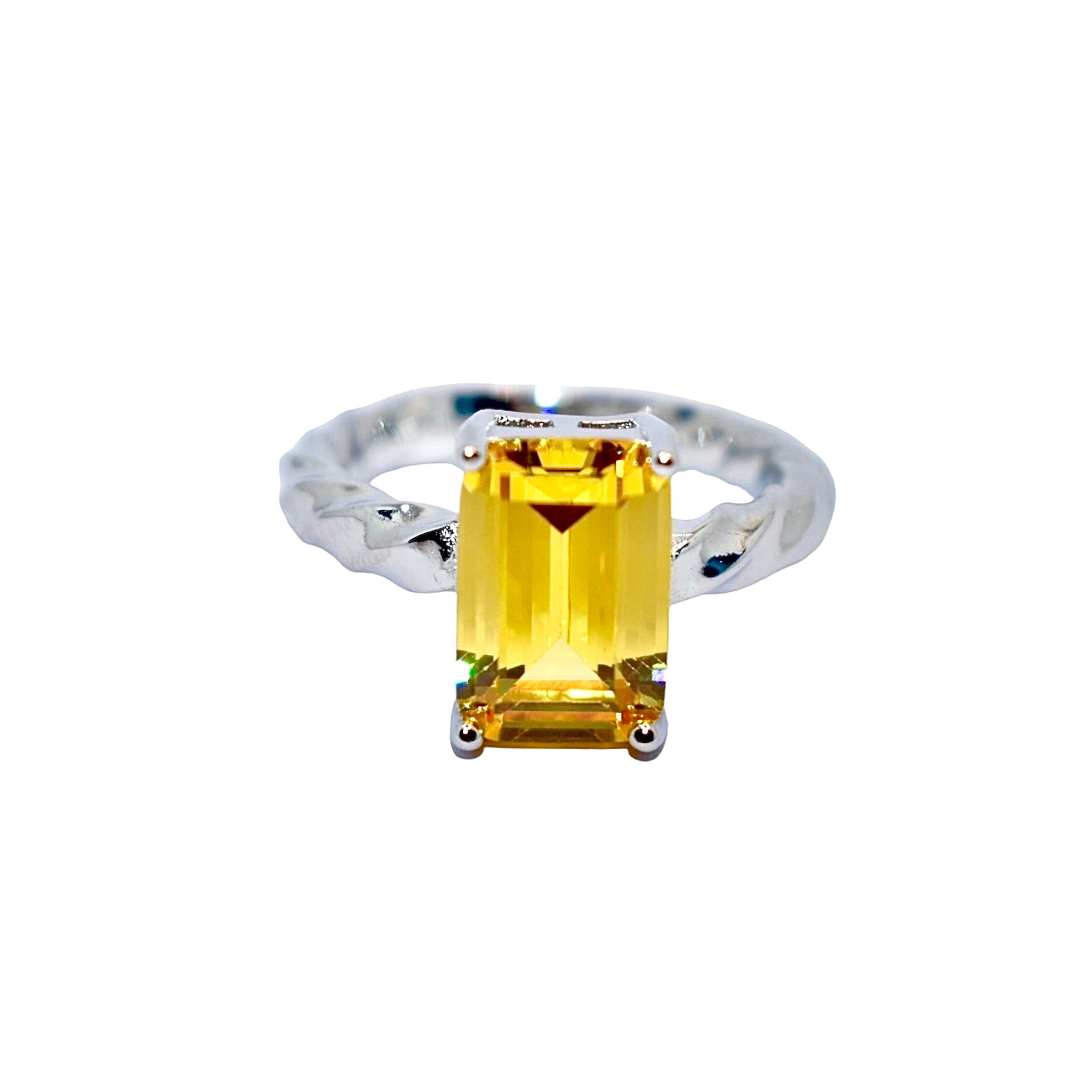 Yellow Coloured Ring