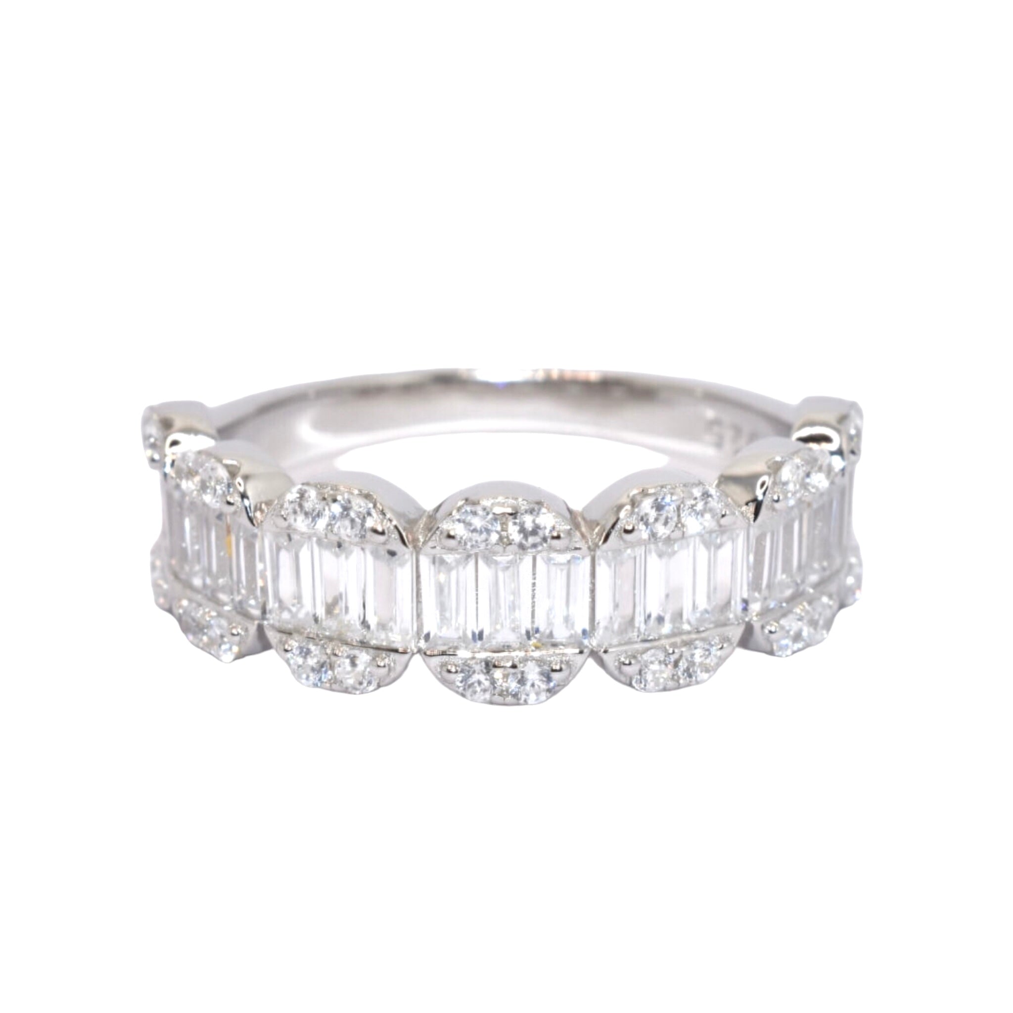 Half Baguette Band Ring