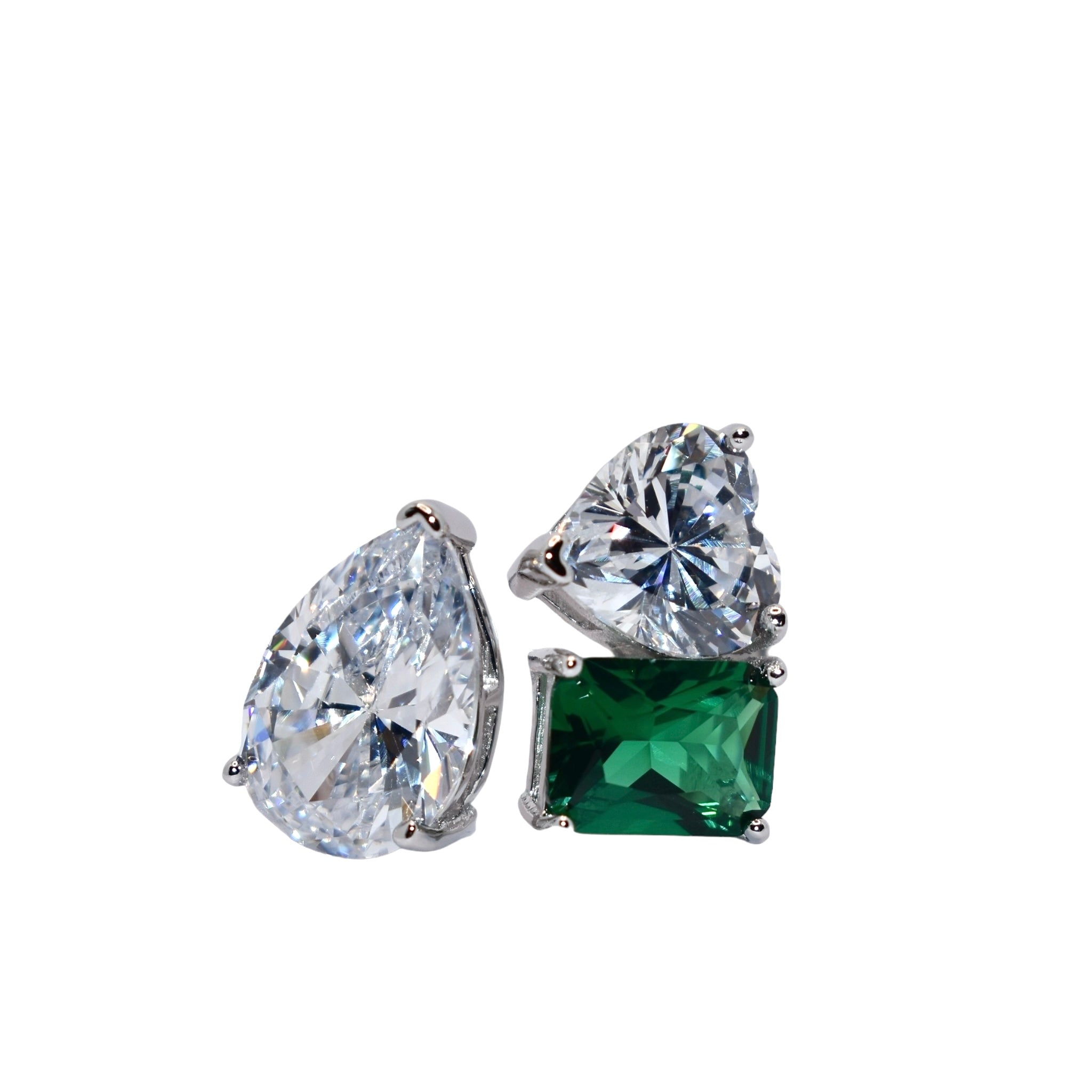 Kylie Emerald Coloured Ring