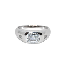 Emerald Cut Men's Ring