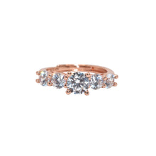 Rose Gold Solitare Ring