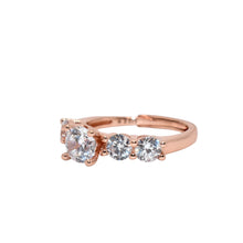 Rose Gold Solitare Ring