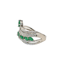 Emerald Coloured Ring