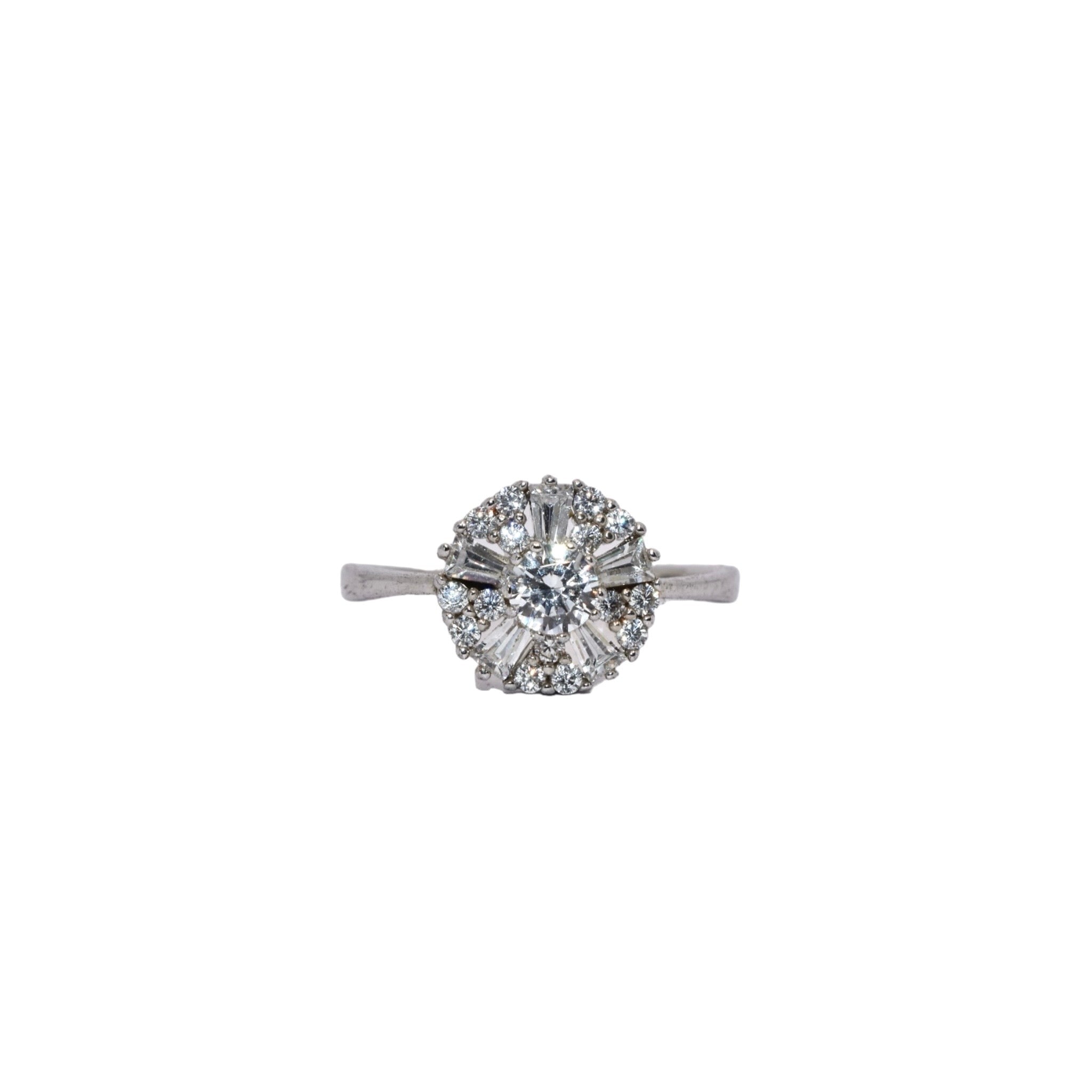 Baguette Solitaire Ring