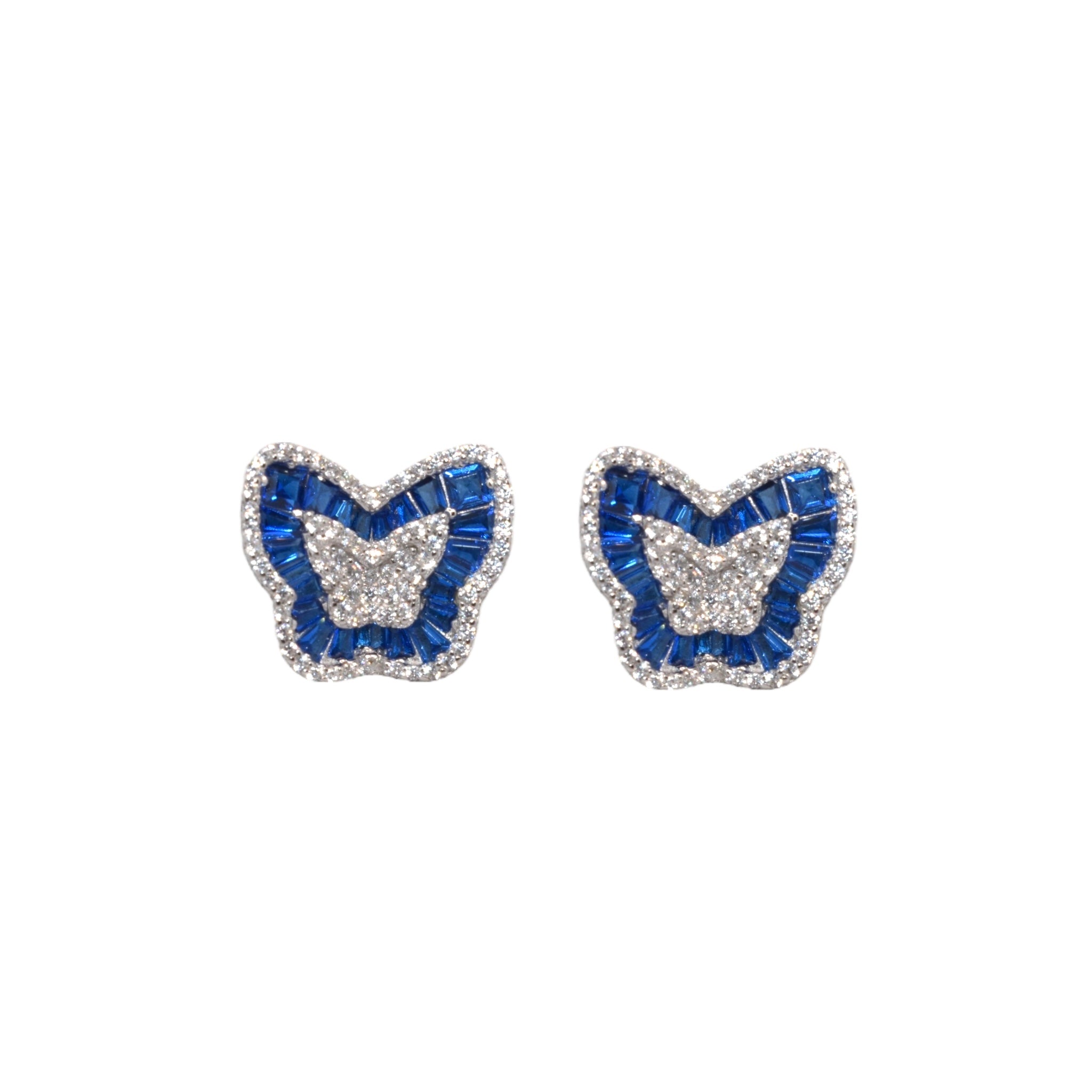 Evie Sapphire Coloured Studs