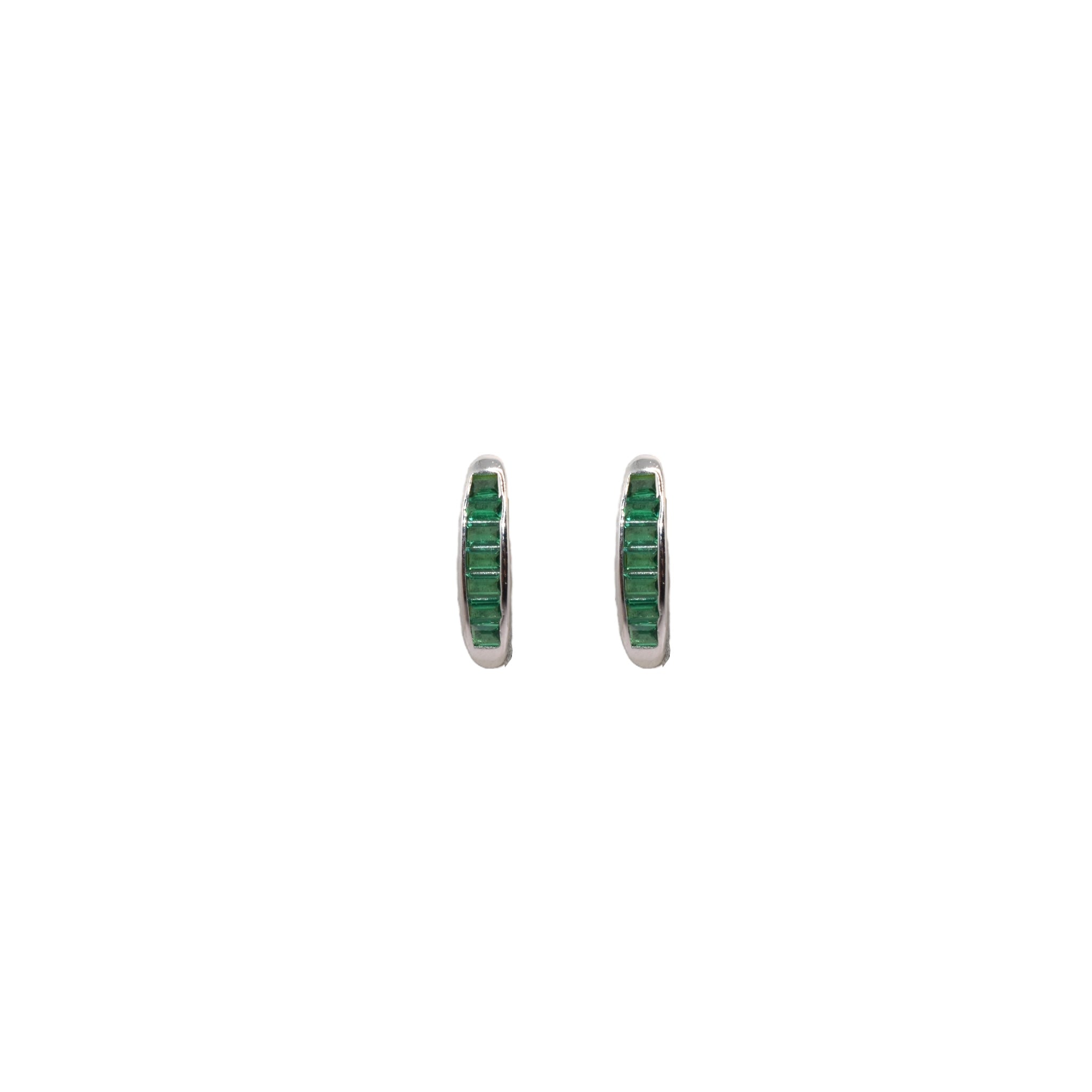 Chloé Emerald Coloured Studs