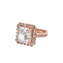 Rose Gold Cushion Cut Ring